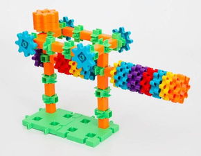 美国亚马逊销量第一的LR齿轮玩具,100种玩法,可以转动的积木 科学技术工程数学STEM能力齐发展